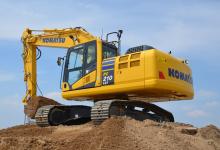 Komatsu’s PC210LCi-10 hydraulic excavator