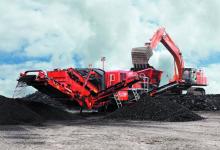 Terex Finlay mobile primary jaw crusher