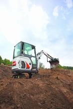 Bobcat mini excavator 