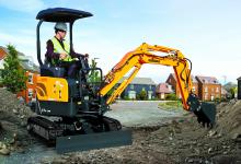 Hyundai R17Z-9A compact excavator 