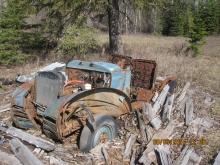 an old parked car 