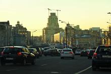 Moscow traffic congestion