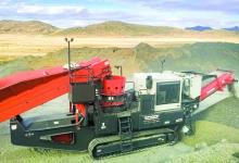 Sandvik QH331 tracked mobile cone crusher 