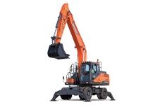 Doosan DX210W-5 wheeled excavator 