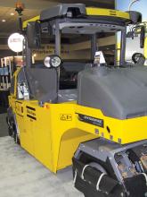 Atlas Copco CP1200 rubber tyred roller 