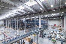 Liebherr logistics facility for its earthmoving machines