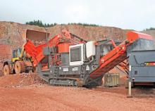 Sandvik’s mobile crusher 