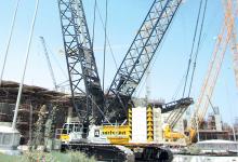 Terex crawler crane 