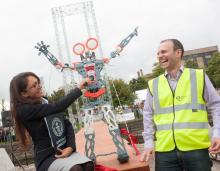 Fortuna Burke, Meccanoid and Danny McPolin