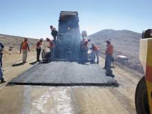 Road construction across East Africa 