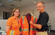 vests can warn workers of approaching vehicles