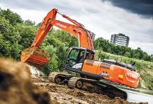 Hitachi excavator