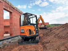 Doosan DX19 excavator 