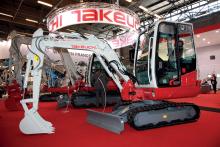 Takeuchi mini excavator range