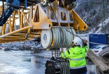 Liebherr Teufelberge fibre rope 