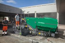 Vögele’s new compact paver