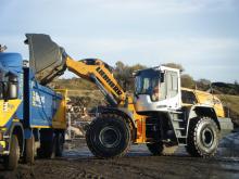 Liebherr wheeled loader 