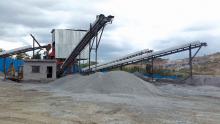 Indian quarry, crushing system