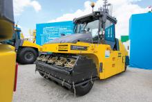 Atlas Copco’s rubber tyred compactor 