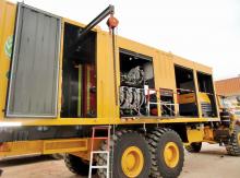 This versatile vehicle carries a wide array of equipment