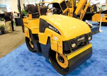 Hyundai asphalt compactor 