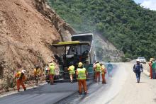 Boliva road construction