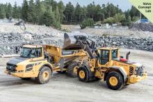 Volvo autonomous wheeled loader 