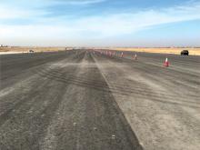 The runway at Amman airport 