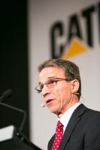 Caterpillar’s senior executive James umpleby