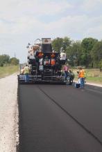 US Highway 62 milling and repaving project