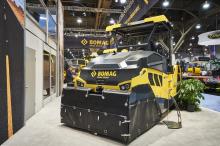 BOMAG rubber tyred compactor