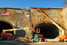 East End Crossings twin-bore tunnels