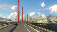 Norway's proposed 1.7km wooden bridge 