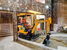 Fast charging is claimed for JCB’s all-electric mini excavator