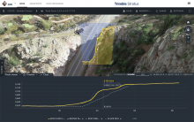 Cross section comparison Trimble