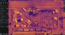 Thermal imaging using Esri UK Site Scan