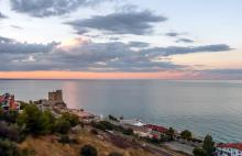 At Roseto Capo Spulico, the new highway will run through a tunnel while the existing route will remain for local traffic – image courtesy of © Alessio Panarese, Dreamstime.com