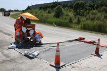 A team of researchers from the civil engineering department at Purdue University have embedded concrete sensors into I-465 near Indianapolis