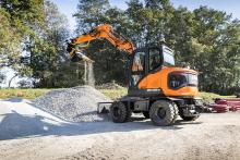 Doosan claims high versatility for its latest wheeled excavator