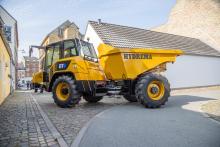 The DT6 dumper features an advanced 96V ZF eTrac electric powertrain