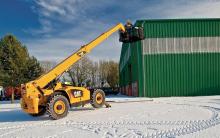 Caterpillar's TH514 telehandler 