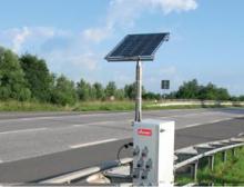 combination of sensor and a traffic counter