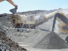 M&M's Extec crushing and screening equipments