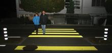 SOLIDPLUS Beads used for pedestrian crossing