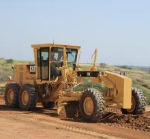 Caterpillar 12K motor grader