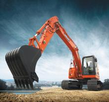 Doosan DX235LCR crawler excavator