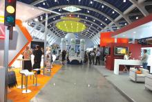 exhibition area at 16th IRF world meeting