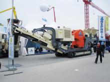 Gasparin Impianti's new mobile crusher