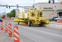 Barrier Transfer Machine at work