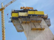 main working platform of the tower 